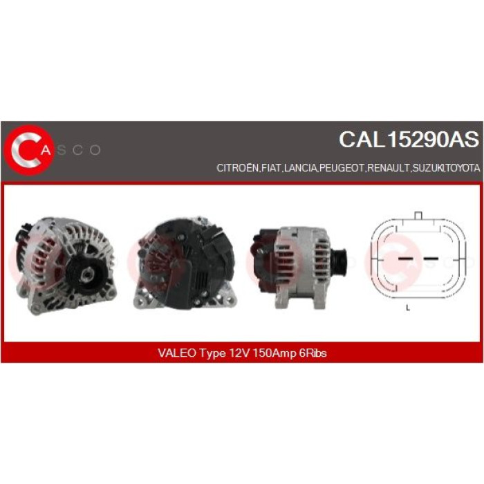 CASCO Generator CAL15290AS CASCO Generator CAL15290AS