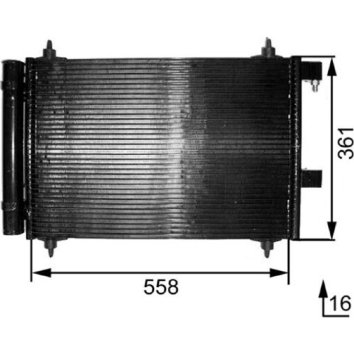 MAHLE Kondensator, Klimaanlage AC 291 000S MAHLE Kondensator, Klimaanlage AC 291 000S