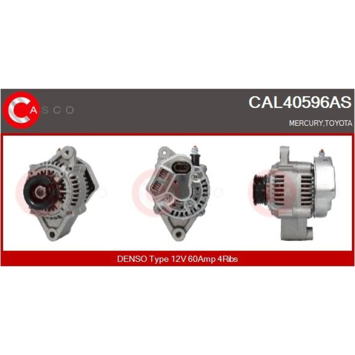 CASCO Generator CAL40596AS CASCO Generator CAL40596AS