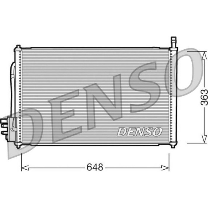 Denso Klimakondensator DCN10006 Denso Klimakondensator DCN10006