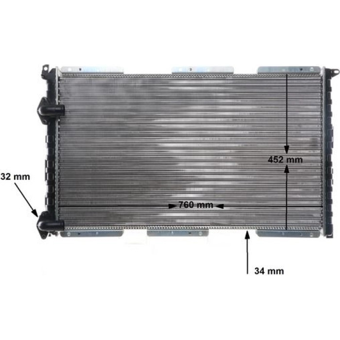 Kühler, Motorkühlung CR 526 000S Kühler, Motorkühlung CR 526 000S