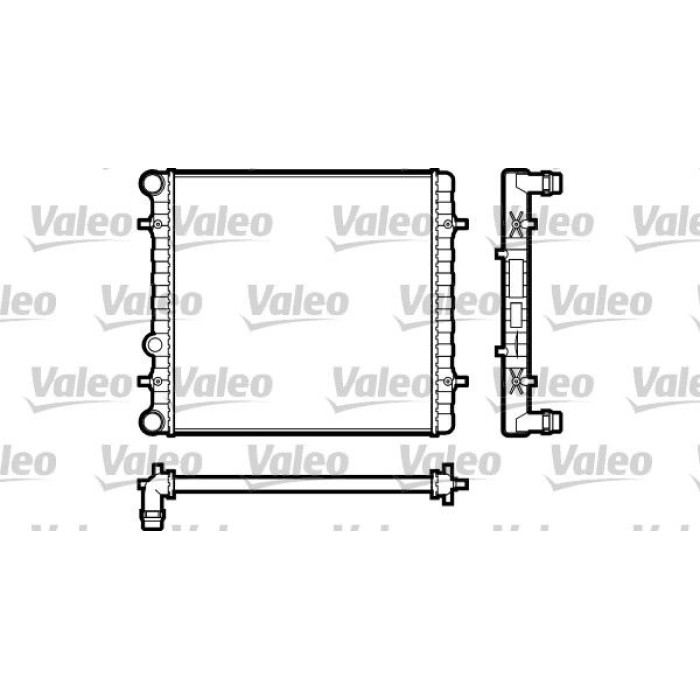 Valeo Motorkühler 731606 Valeo Motorkühler 731606