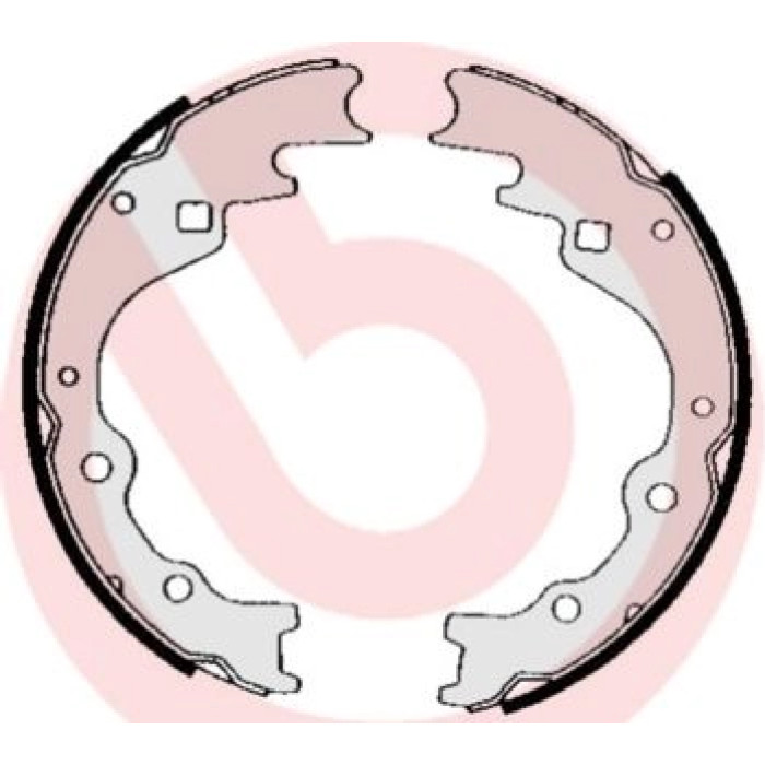 S 49 514 Bremsbackensatz HA S 49 514 Bremsbackensatz HA