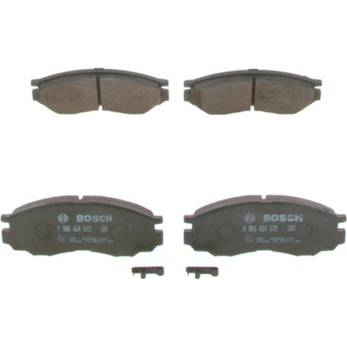 Bosch Bremsbelagsatz 0 986 424 572 Bosch Bremsbelagsatz 0 986 424 572