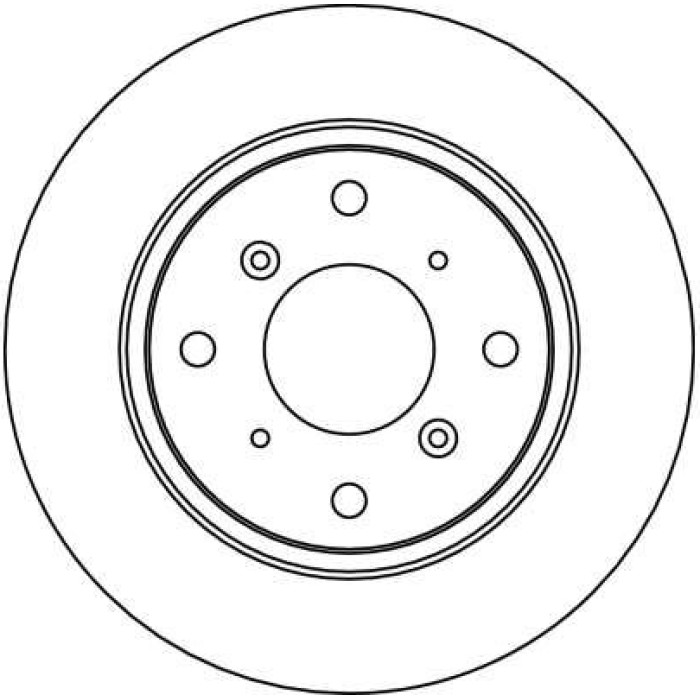 TRW Bremsscheibe DF4031