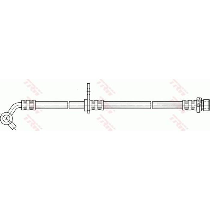 TRW Bremsschlauch Hinterachse rechts PHD519