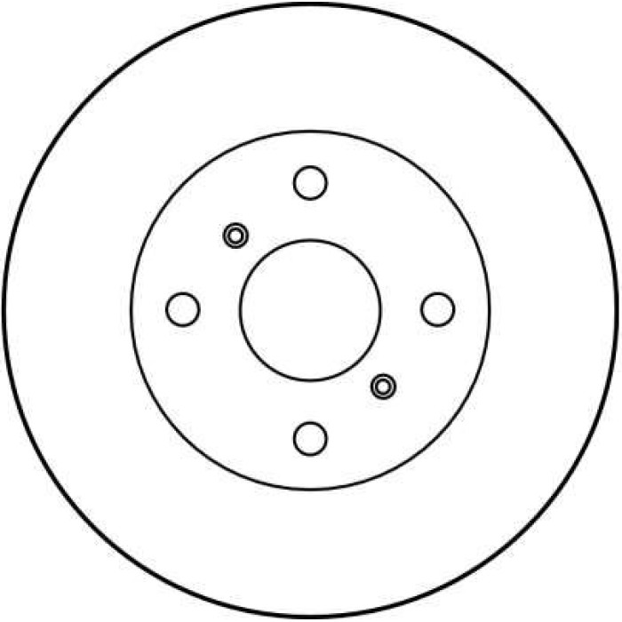 TRW Bremsscheibe Toyota Corolla 1.3-1.6/1.8D 87-93 DF1423 TRW Bremsscheibe Toyota Corolla 1.3-1.6/1.8D 87-93 DF1423