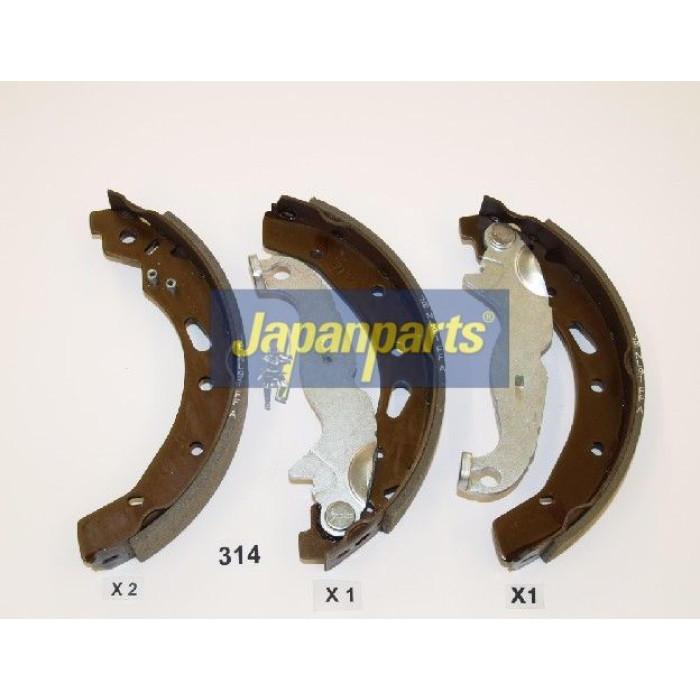 Japanparts Bremsbacken GF-314AF Japanparts Bremsbacken GF-314AF