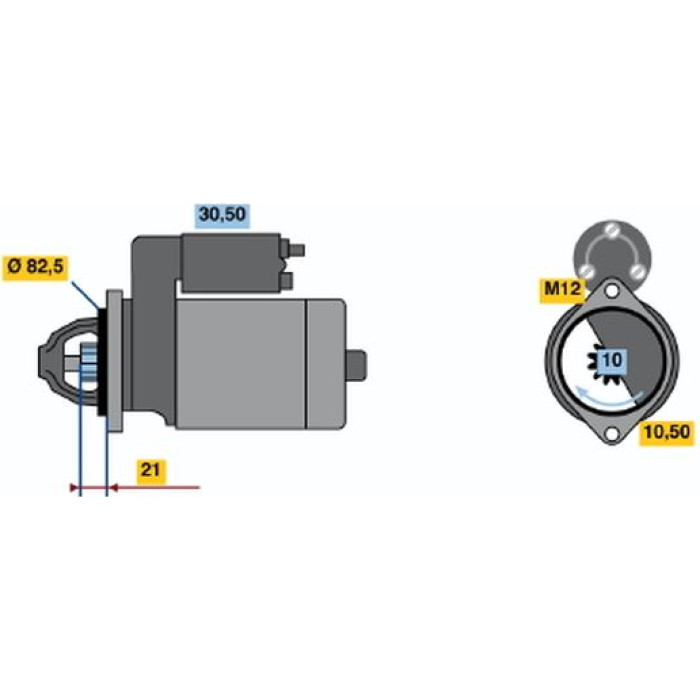 Bosch Starter 0 986 017 420 Bosch Starter 0 986 017 420