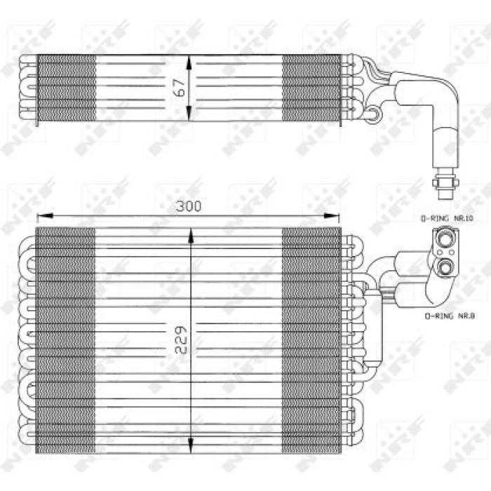 NRF Klimaverdampfer 36030