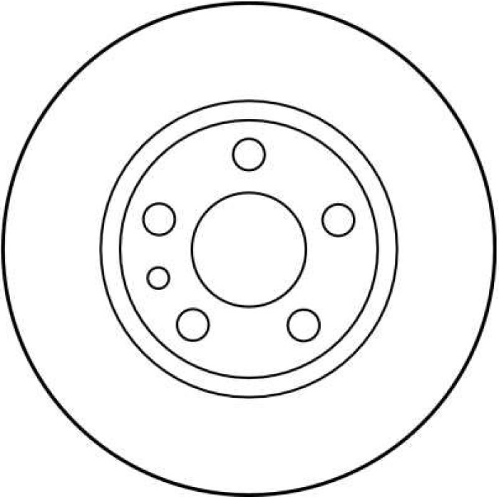 TRW Bremsscheibe Fiat Scudo 1.6/1.9-2.0 JTD 96-06 DF2754 TRW Bremsscheibe Fiat Scudo 1.6/1.9-2.0 JTD 96-06 DF2754