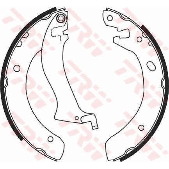 TRW Bremsbacken GS8633