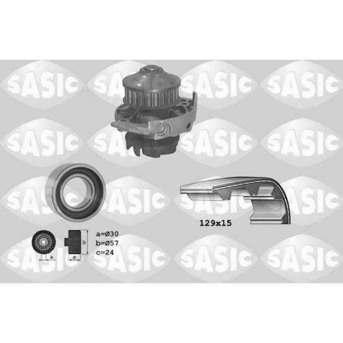 SASIC Zahnriemensatz mit Wasserpumpe 3906017 SASIC Zahnriemensatz mit Wasserpumpe 3906017