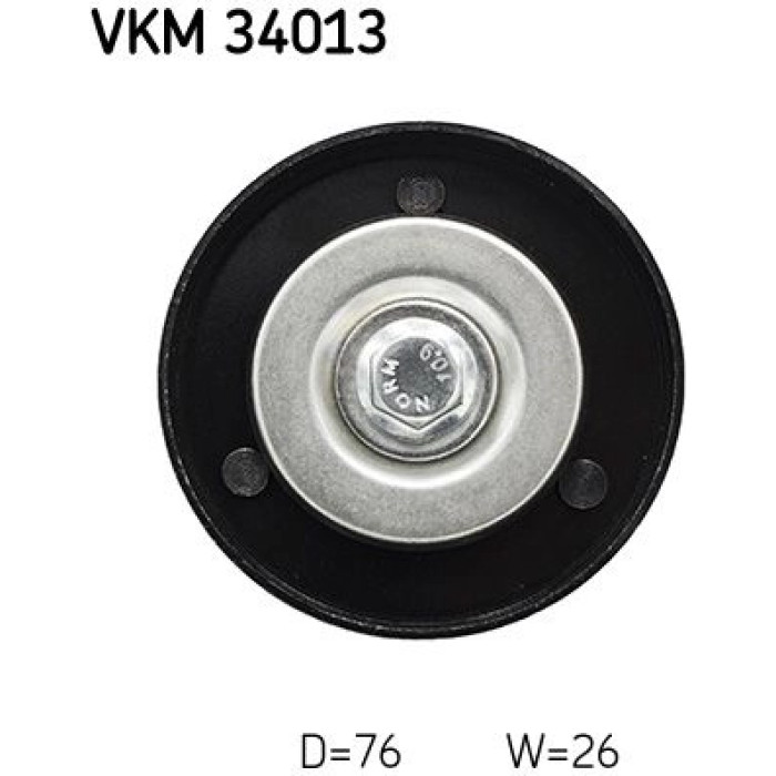 SKF Keilrippenriemen-Umlenkrolle VKM 34013 SKF Keilrippenriemen-Umlenkrolle VKM 34013