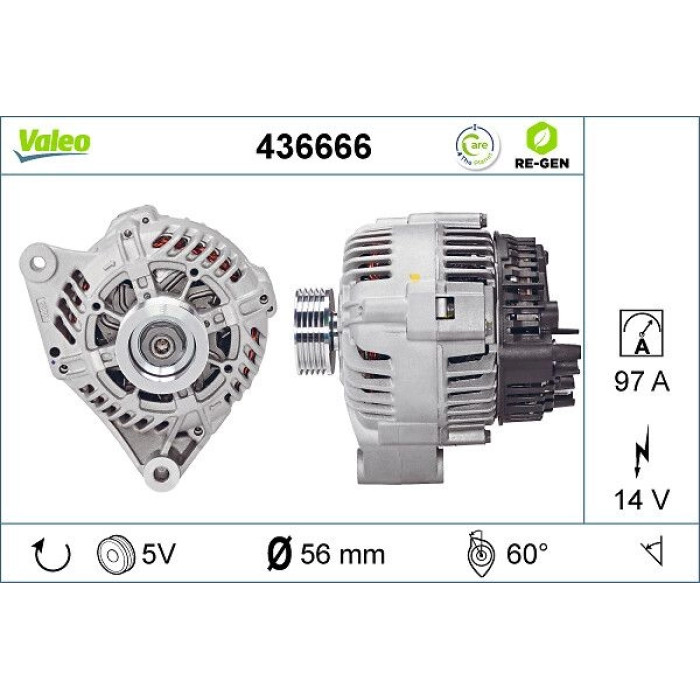 Valeo Lichtmaschine 436666