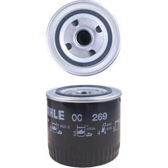 OC 269 MAHLE Ölfilter OC 269, Anschraubfilter, Höhe 96 mm – u. a. für Honda Civic VI Fastback (MA, MB), Rover Maestro Schrägheck, 200 II (RF) – OE Nummer 15400P5TG00 - l OC 269 MAHLE Ölfilter OC 269, Anschraubfilter, Höhe 96 mm – u. a. für Honda Civic VI Fastback (MA, MB), Rover Maestro Schrägheck, 200 II (RF) – OE Nummer 15400P5TG00 - l