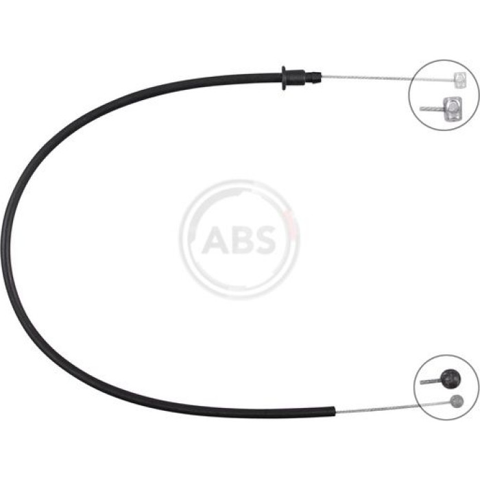 A.B.S. Feststellbremsseil K12861 A.B.S. Feststellbremsseil K12861
