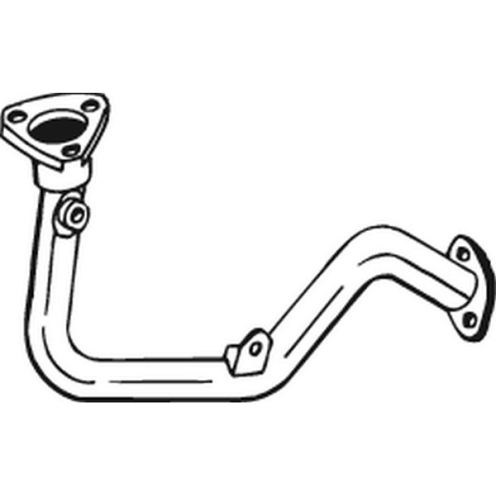 Bosal Abgasrohr 791-011 Bosal Abgasrohr 791-011