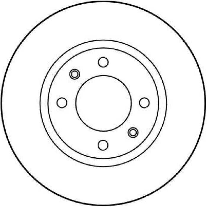 TRW Bremsscheibe Peugeot 305 DF1216 TRW Bremsscheibe Peugeot 305 DF1216