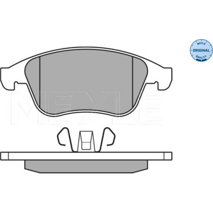 MEYLE Bremsbelagsatz Renault Laguna 07-/Megane 08-/Scenic 09 252471018 MEYLE Bremsbelagsatz Renault Laguna 07-/Megane 08-/Scenic 09 252471018
