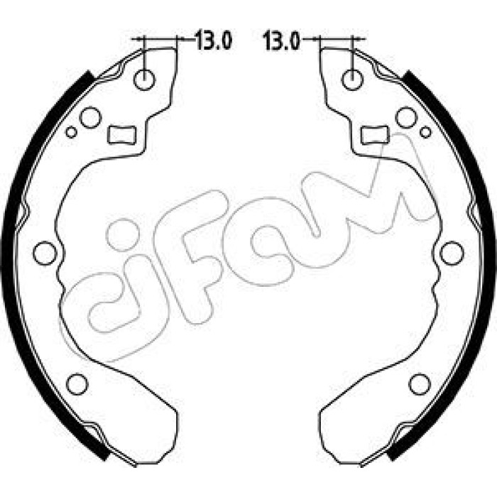 CIFAM Bremsbackensatz 153-213 CIFAM Bremsbackensatz 153-213