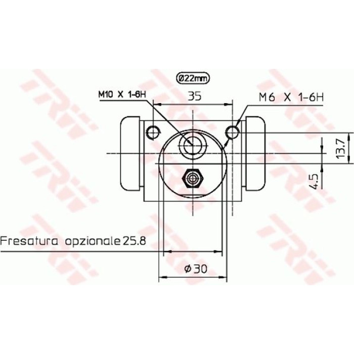 TRW Radbremszylinder BWH397 TRW Radbremszylinder BWH397
