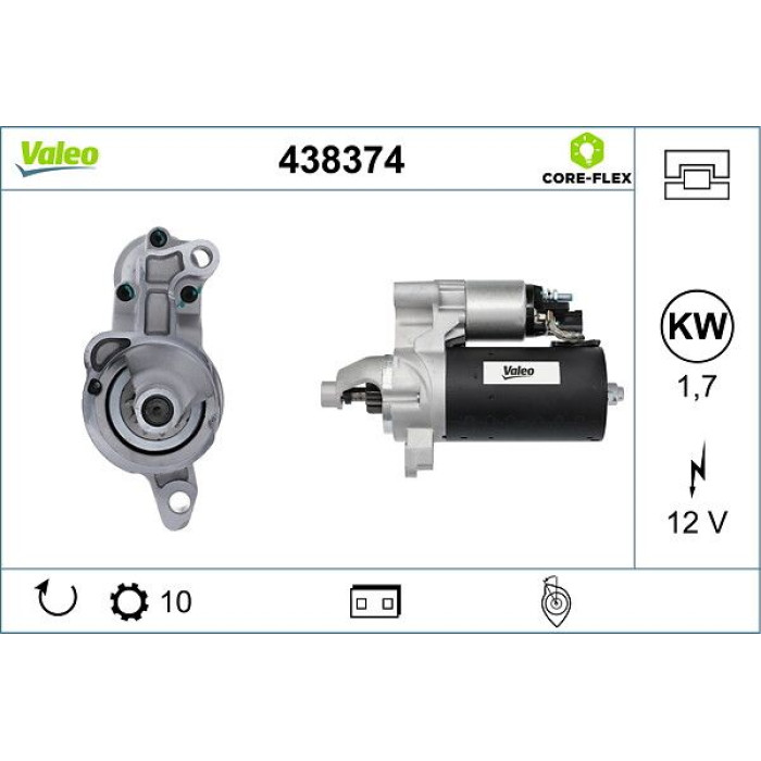 Valeo Anlasser 438374