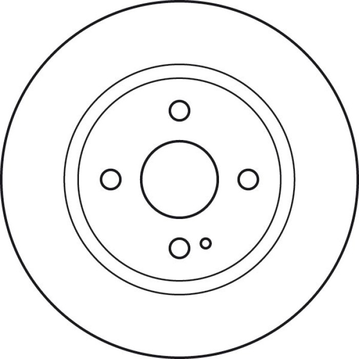 TRW Bremsscheibe Mazda S. 2 07 DF4966 TRW Bremsscheibe Mazda S. 2 07 DF4966