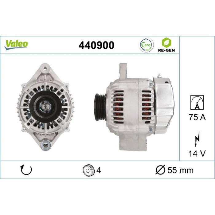 Valeo Lichtmaschine 440900 Valeo Lichtmaschine 440900