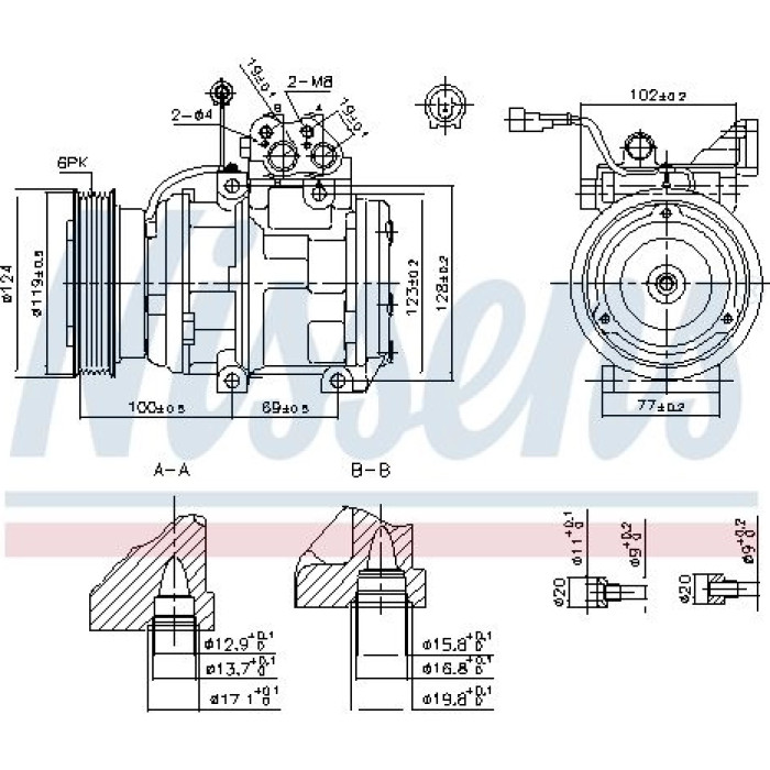 Nissens Klimakompressor PKW 89265 Nissens Klimakompressor PKW 89265