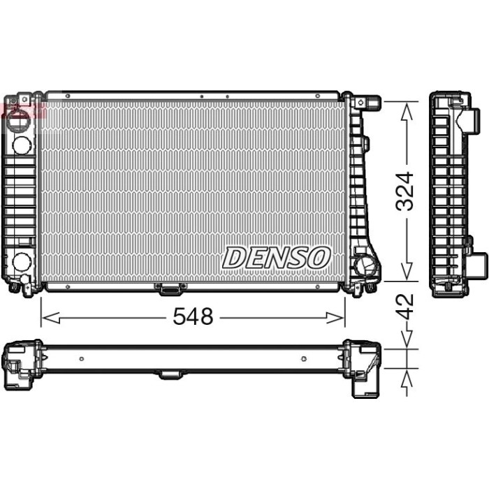 Denso Motorkühler DRM05016 Denso Motorkühler DRM05016