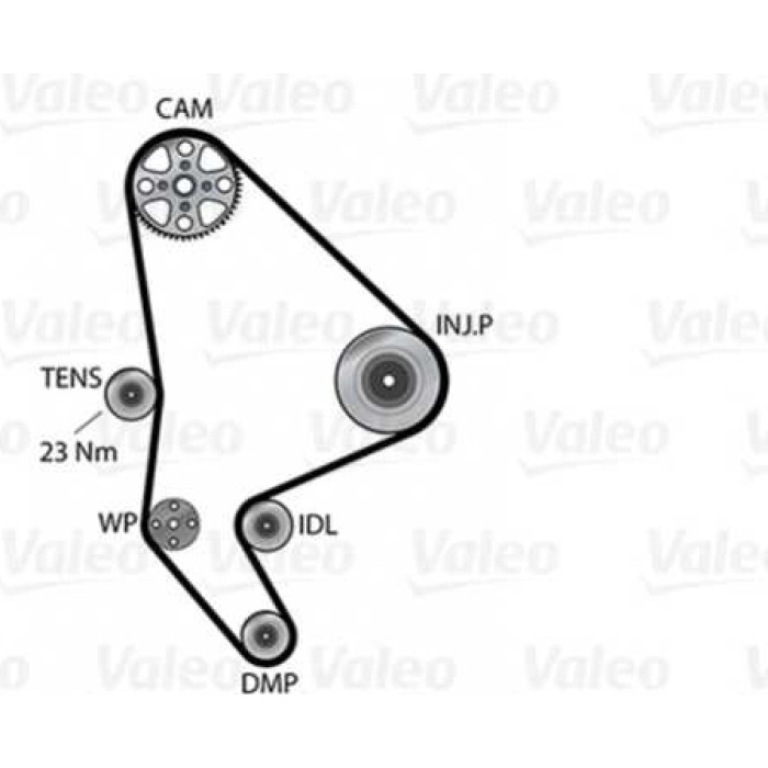 Valeo Steuertriebssatz 614560 Valeo Steuertriebssatz 614560