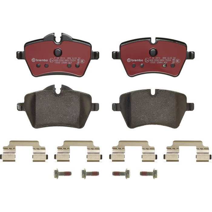 BREMBO Bremsklötze Xtra VA P 06 051X BREMBO Bremsklötze Xtra VA P 06 051X