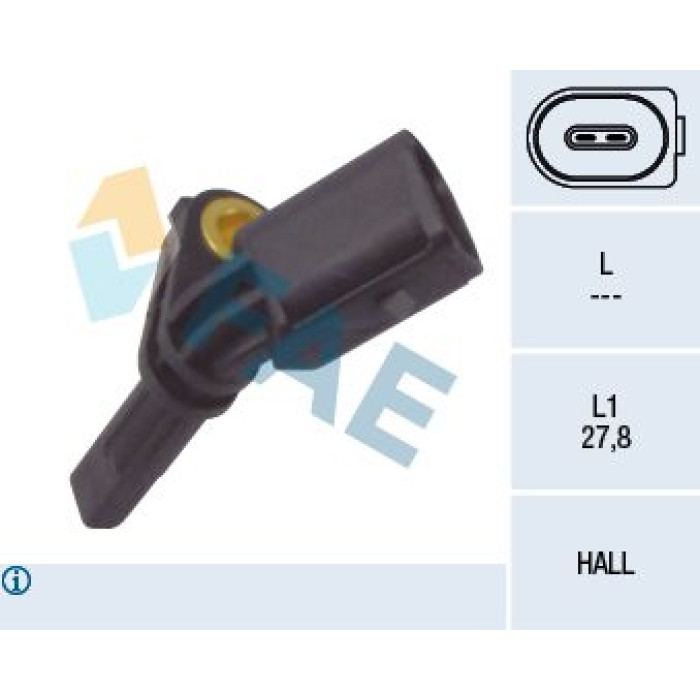 78064 FAE Sensor, Raddrehzahl 78064 78064 FAE Sensor, Raddrehzahl 78064