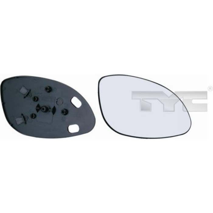 TYC Spiegelglas für Außenspiegel links konvex 325-0042-1 OE Nummer 1428723 - l TYC Spiegelglas für Außenspiegel links konvex 325-0042-1 OE Nummer 1428723 - l