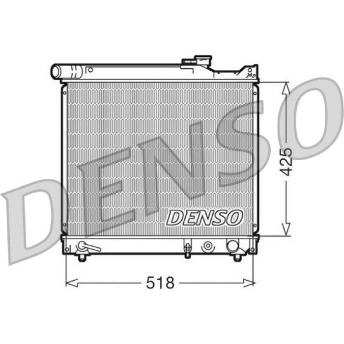 Denso Motorkühler DRM47012 Denso Motorkühler DRM47012