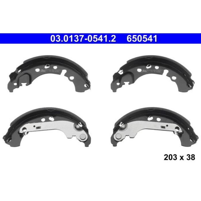 ATE Bremsbackensatz 03.0137-0541.2 ATE Bremsbackensatz 03.0137-0541.2
