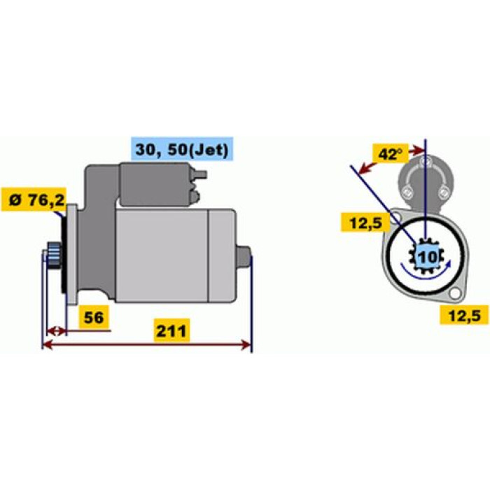0 001 121 008 Bosch Starter 0 001 121 008 0 001 121 008 Bosch Starter 0 001 121 008