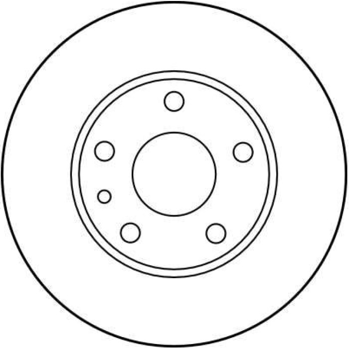TRW Bremsscheibe Alfa T. Gtv/Spider DF2763 TRW Bremsscheibe Alfa T. Gtv/Spider DF2763