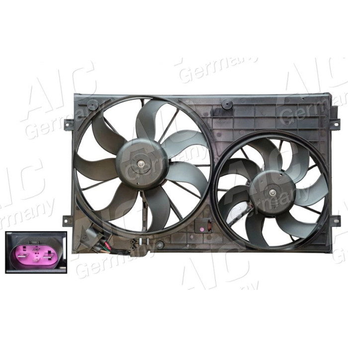 AIC 7224,925,3 Doppellüfter + Motor 54589 AIC 7224,925,3 Doppellüfter + Motor 54589