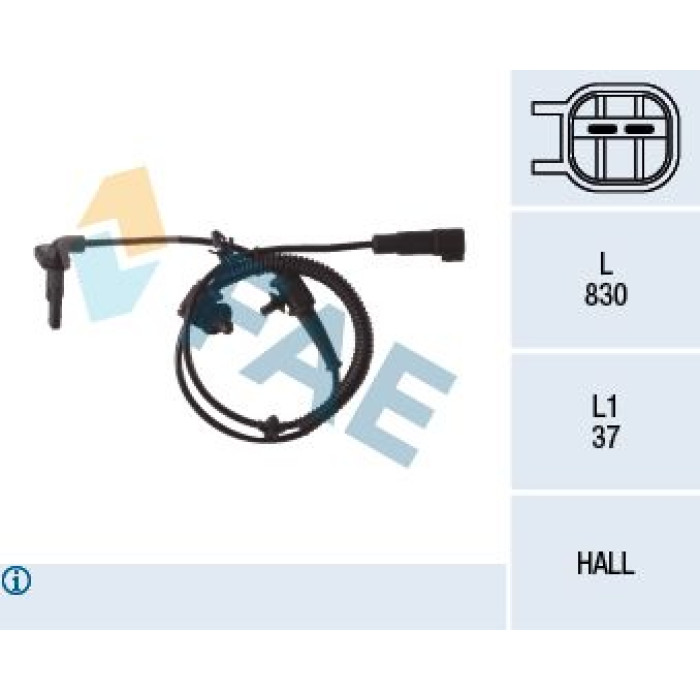 FAE Sensor, Raddrehzahl 78109 FAE Sensor, Raddrehzahl 78109