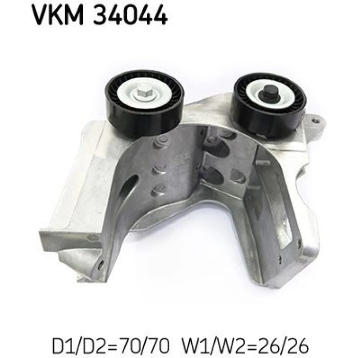 SKF Keilrippenriemen-Spannrolle VKM 34044 SKF Keilrippenriemen-Spannrolle VKM 34044
