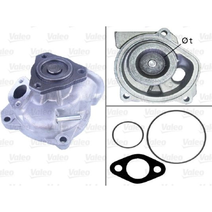 Valeo Wasserpumpe / Kühlmittelpumpe 506713 Valeo Wasserpumpe / Kühlmittelpumpe 506713