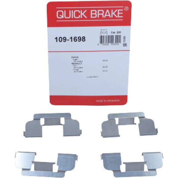 Quick Brake Montagesatz für Bremsbeläge 109-1698