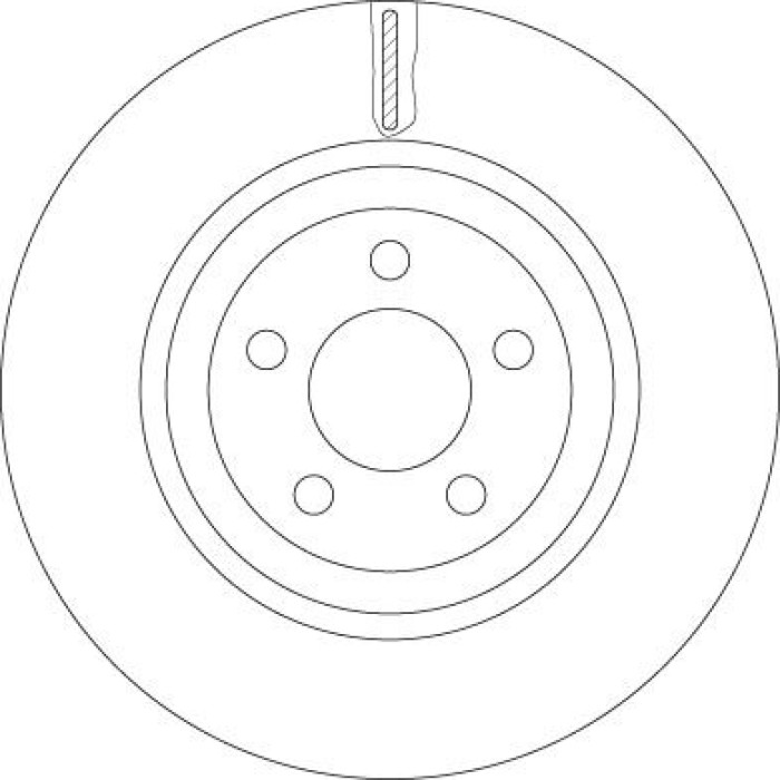 TRW Bremsscheibe Chrysler P. 300C DF6244S TRW Bremsscheibe Chrysler P. 300C DF6244S
