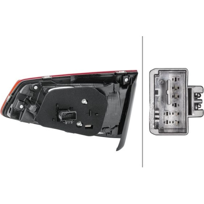 2TZ 011 890-071 HECKLEUCHTE L 12 V HELLA 2TZ 011 890-071 HECKLEUCHTE L 12 V HELLA