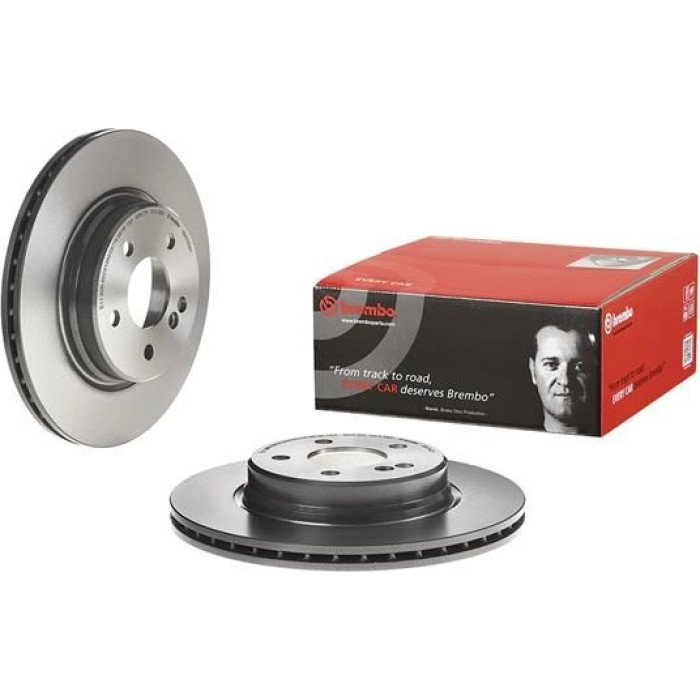 Brembo Bremsscheibe Hinterachse 09.A742.21 Brembo Bremsscheibe Hinterachse 09.A742.21