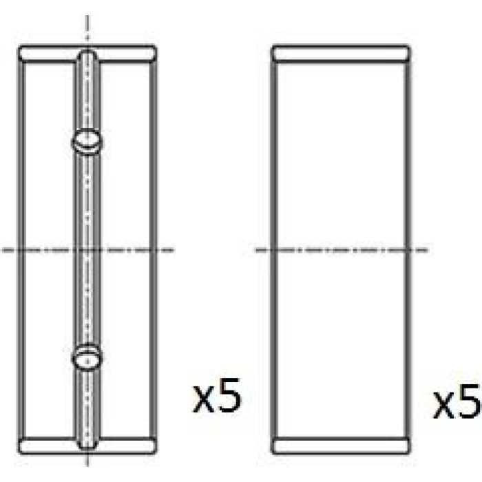 FAI AutoParts Kurbelwellenlager BM1045-STD FAI AutoParts Kurbelwellenlager BM1045-STD