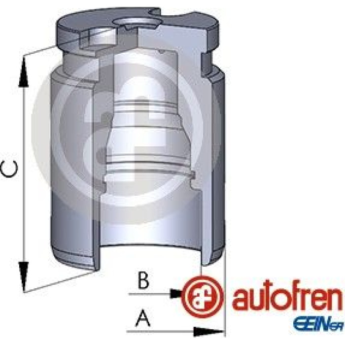 Kolben, Bremssattel D02594