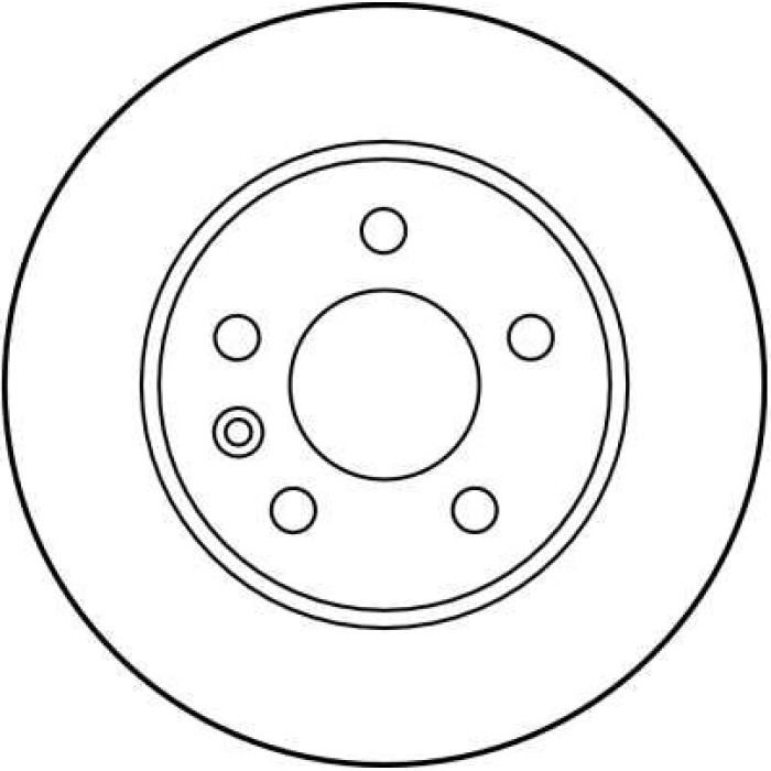 TRW Bremsscheibe Mercedes-Benz Vito 108-110D/113-114 96-03 DF2797 TRW Bremsscheibe Mercedes-Benz Vito 108-110D/113-114 96-03 DF2797
